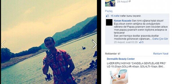 Dənizdə boğulan Amilin Sura ilə heç bir əlaqəsi olmayıb...