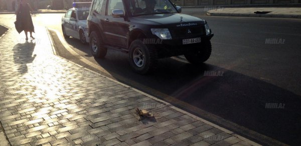 Bakıda yol polisi də belə edirsə.... - FOTOLAR