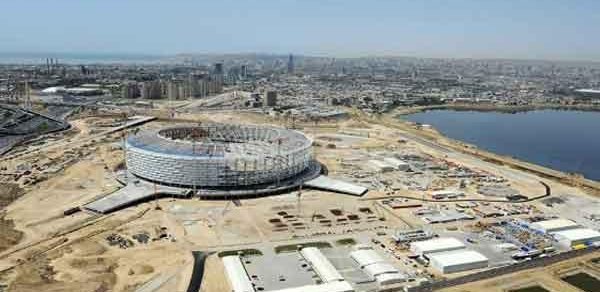 Bakıda 640 milyon dollara tikilən stadionda son işlər nə yerdədi?