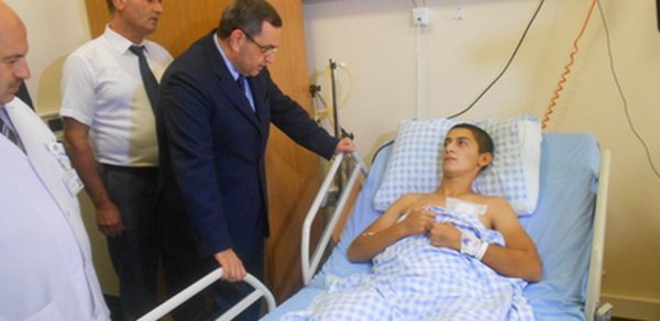 Türkiyədə müalicə alan yaralı əsgərlərimiz Bakıya qayıdır - VİDEO
