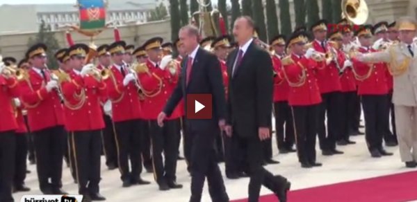 İlham Əliyev bu sarayda ilk dəfə Ərdoğanı qarşıladı - VİDEO