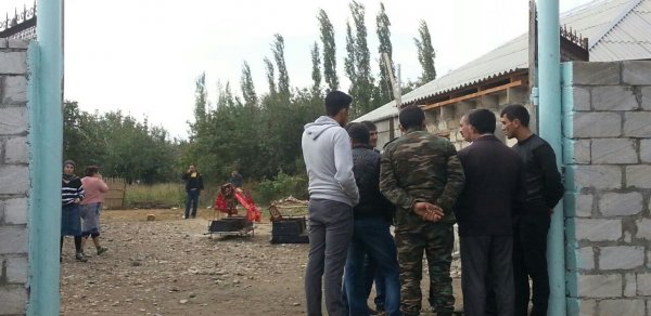 Goranboyda öldürülən 7 nəfər torpağa tapşırıldı- FOTOLAR