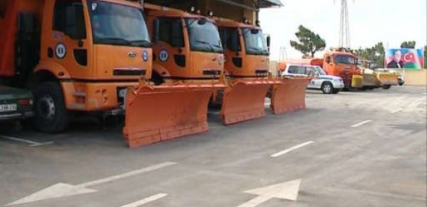 Bakı qışa belə hazırlaşır - FOTOLAR