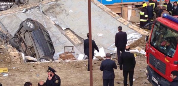Bakıda partlayan marketin işçisi danışdı - VİDEO