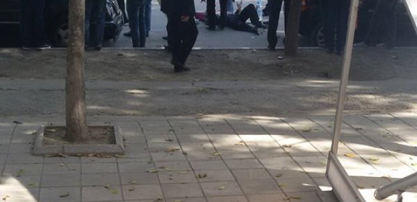Bakıda avtomobil yaşlı kişini vurub qaçdı –FOTOLAR