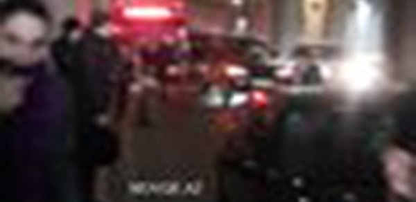 Tuneldə avtobus qəzası – Foto