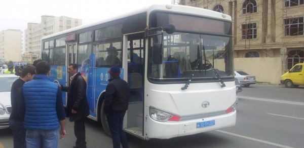 Bakıda adam öldürən avtobus sürücüsü tutuldu