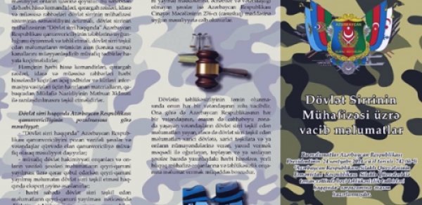 Bu məlumatları yaymayın -  FOTO