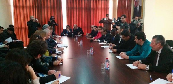 Tərtərdə Sərsəng su anbarı ilə bağlı müşavirə keçirildi - FOTOLAR