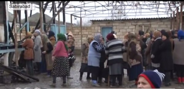 Sabirabad faciəsinin dəhşətli görüntüləri - VİDEO