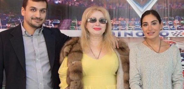 Arzu Əliyeva həyat yoldaşı ilə – FOTOLAR