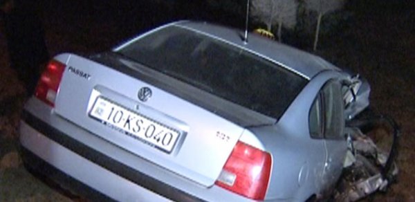 Bakıda yol qəzası: sürücü hadisə yerindən qaçdı - VİDEO + FOTOLAR