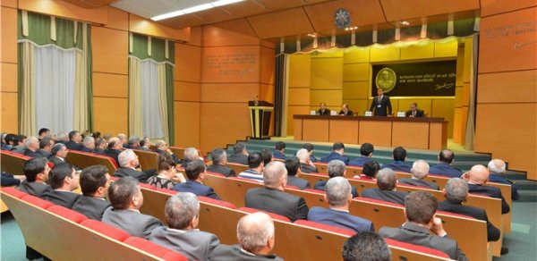 Nazirlikdə vacib toplantı - FOTOLAR