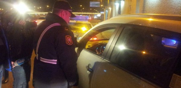 Bakıda polisin maşını cərimə meydançasına salındı- FOTOLAR