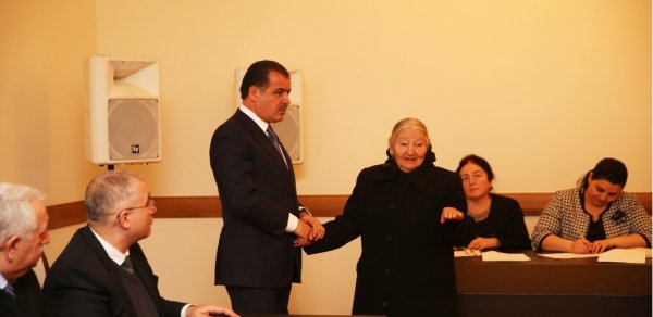 Gəncə Şəhər İcra Hakimiyyətində şəhid ailələrinin nümayəndələri ilə görüş keçirilib