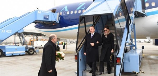 Prezident İlham Əliyev Almaniyaya getdi -  FOTOLAR 