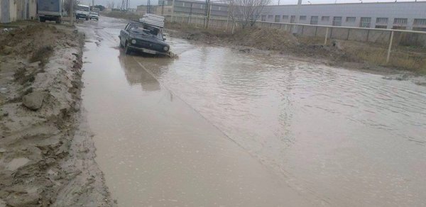 Yağış yağdı, Biləcəri Venesiyaya döndü - FOTO