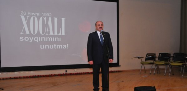 Səbail rayonunda Xocalı faciəsinin 23-cü ildönümü anıldı