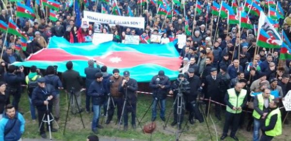 Baş Polis İdarəsindən mitinqlə bağlı məlumat- 600 nəfər iştirak edib