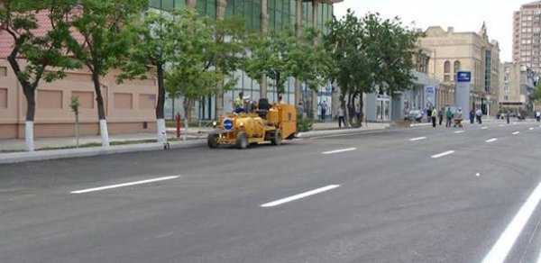 Bakıda daha bir küçədə nəqliyyatın hərəkəti məhdudlaşdırılır