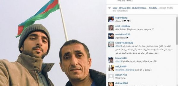 Ən məşhur ərəb şeyxi Bakıda –  FOTO