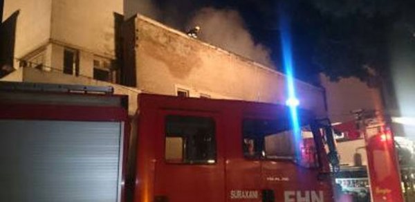 Bakıda klub yandı: FOTOLAR + YENİLƏNİB
