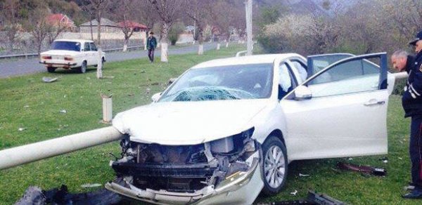 Qaxda polisin törətdiyi müəmmalı qəza - TƏFƏRRÜATLAR + FOTOLAR