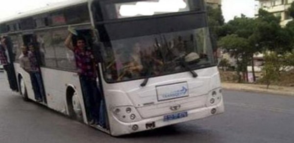 3 qapılı avtobuslar yığışdırılır - EKSKLÜZİV