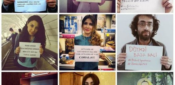 Gənclər Aytaca belə dəstək verdi - FOTO