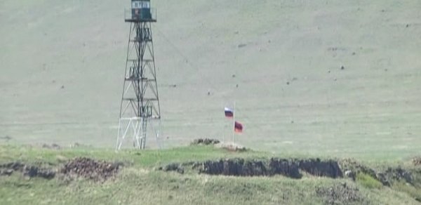Ermənistan sərhədlərində rus hərbçiləri keşik çəkir