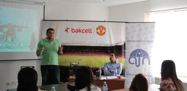 Bakcell futbol jurnalistləri üçün təlim təşkil edib