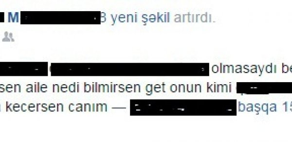 Rəfiqəsi ərinin məşuqəsi çıxdı -  Bakıda “Facebook” QALMAQALI – FOTO