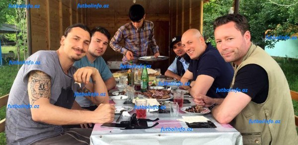 Şamaxıda İbrahimoviçə kabab qonaqlığı