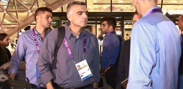 Erməni idmançılar Bakıda - FOTO