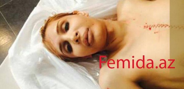 Öldürülən transseksualın morqdan  FOTOLARI 18+