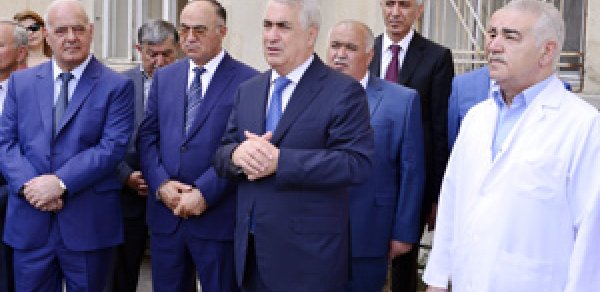 Cavid Qurbanov Dəmir yolu xəstəxanasını təzədən qurdurdu - FOTO