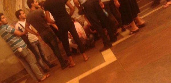 Bakı metrosunda həyəcanlı anlar - FOTOLAR