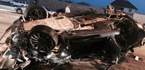 Sabunçuda ağır qəza törədən idmançı "Range Rover"i 150 ilə sürürmüş - FOTO