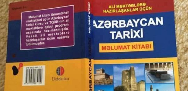 Azərbaycanın tarix kitabının üstünə Ermənistanın bayrağını kim vurub? –  FOTOFAKT 