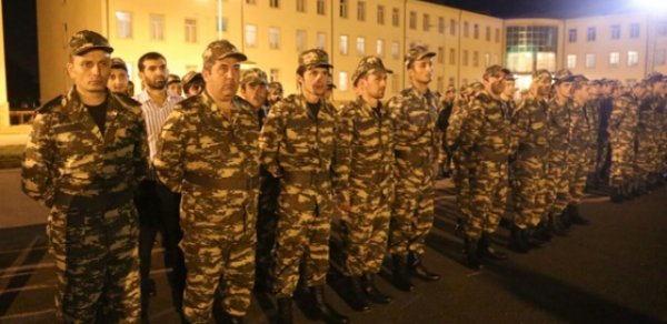6 mindən çox hərbçi orduya çağırıldı -  FOTOLAR 