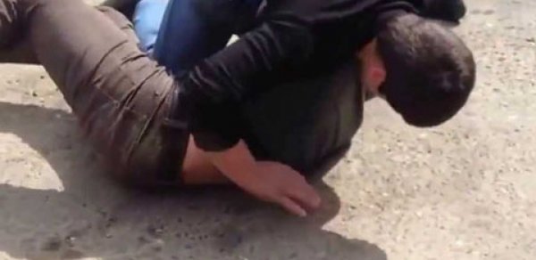 Azərbaycanda şirkət işçisini sürücüsü döydü