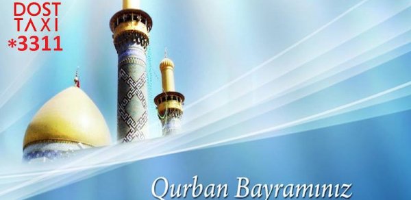 DOST TAXİ-dən Qurban bayramı endirimi