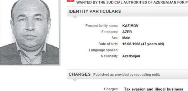 İnterpol yarım milyon borcu olan azərbaycanlı iş adamını axtarır