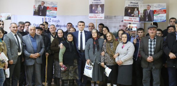 Deputatlığa namizəd Əhməd Şahidov Qaxın Zərnə kəndində görüş keçirdi – TARİXİ ÇIXIŞ