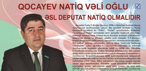 “Rəqiblərim şəkillərimi cırır” -Deputatlığa namizəd