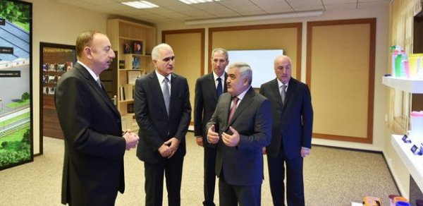İlham Əliyev yeni zavodların açılışında –FOTOLAR