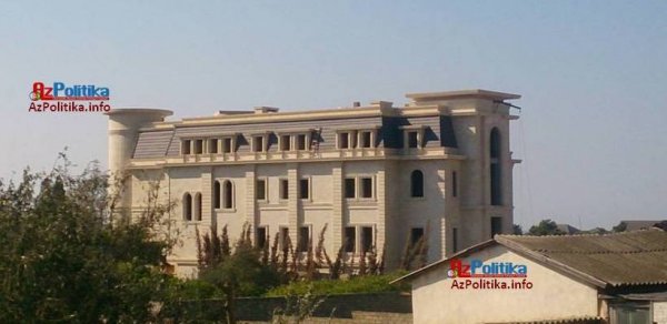 Daha bir yüksək vəzifəli məmurun milyonluq qəsri - FOTOLAR