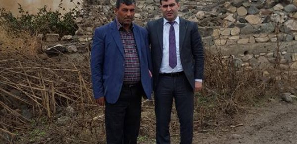 Adəm Məmmədov Cəbrayılın kəndində olub - FOTOLAR