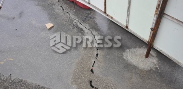 Avtovağzalın ikinci mərtəbəsi də çatladı