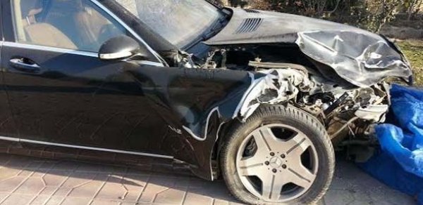Bakıda polis polkovniki qəza törətdi -  3 yaralı